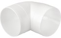 KOLANO KANAŁU OKRĄGŁEGO 125MM 90'