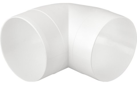 KOLANO KANAŁU OKRĄGŁEGO 125MM 90' KOLANO KANAŁU OKRĄGŁEGO 125MM 90'