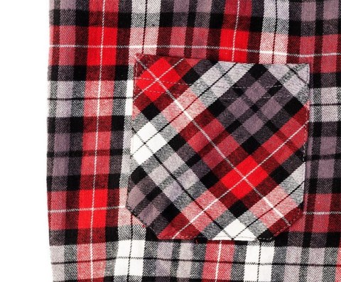KOSZULA FLANELOWA KRATA CZERWONO-CZARNO-BIAŁA ROZMIAR XL NEO KOSZULA FLANELOWA KRATA CZERWONO-CZARNO-BIAŁA ROZMIAR XL NEO