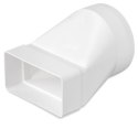 ŁĄCZNIK 220*55 O PRZEKROJU ZMIENNYM FI 125MM ŁĄCZNIK 220*55 O PRZEKROJU ZMIENNYM FI 125MM