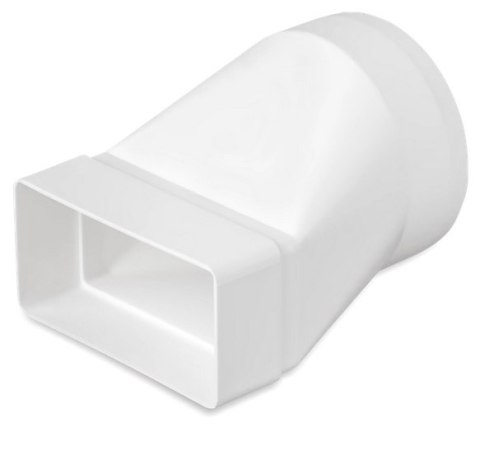 ŁĄCZNIK 220*55 O PRZEKROJU ZMIENNYM FI 125MM ŁĄCZNIK 220*55 O PRZEKROJU ZMIENNYM FI 125MM