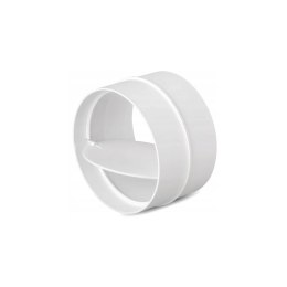 ŁĄCZNIK KANAŁU OKRĄGŁEGO Z ZAWOREM ZWROTNYM 125MM