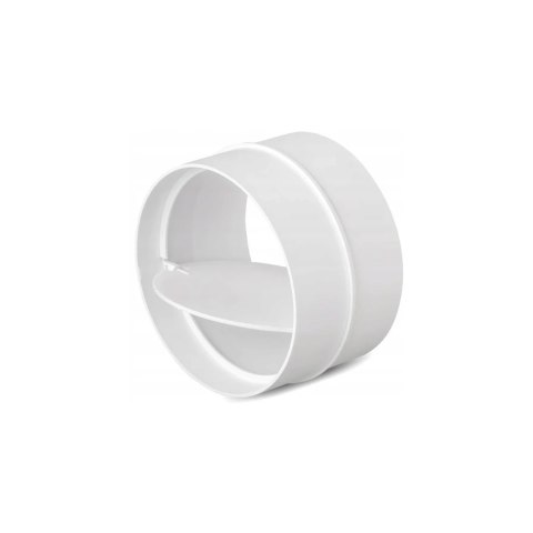 ŁĄCZNIK KANAŁU OKRĄGŁEGO Z ZAWOREM ZWROTNYM 125MM ŁĄCZNIK KANAŁU OKRĄGŁEGO Z ZAWOREM ZWROTNYM 125MM