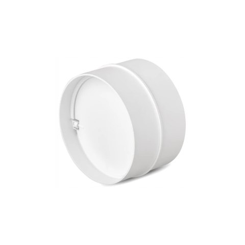 ŁĄCZNIK KANAŁU OKRĄGŁEGO Z ZAWOREM ZWROTNYM 125MM ŁĄCZNIK KANAŁU OKRĄGŁEGO Z ZAWOREM ZWROTNYM 125MM