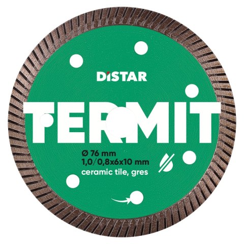 TARCZA DIAMENTOWA DO CERAMIKI I GRESU TERMIT 76*1.0*10MM TARCZA DIAMENTOWA DO CERAMIKI I GRESU TERMIT 76*1.0*10MM