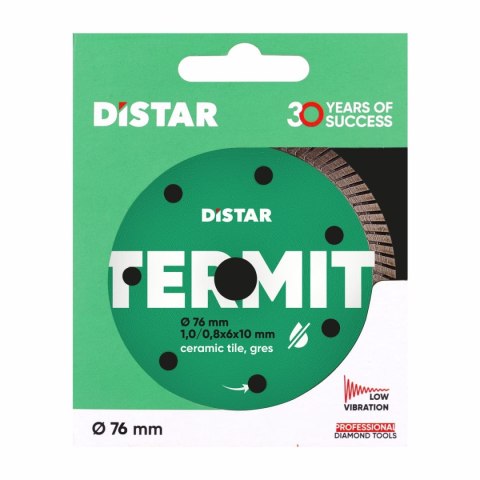 TARCZA DIAMENTOWA DO CERAMIKI I GRESU TERMIT 76*1.0*10MM TARCZA DIAMENTOWA DO CERAMIKI I GRESU TERMIT 76*1.0*10MM