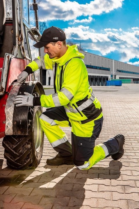BLUZA ROBOCZA OSTRZEGAWCZA ŻÓŁTA L NEO