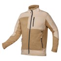 BLUZA SOFTSHELL OUTDOOR, BEŻOWA, ROZMIAR XL NEO BLUZA SOFTSHELL OUTDOOR, BEŻOWA, ROZMIAR XL NEO
