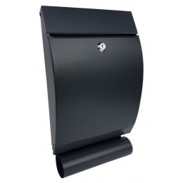 SKRZYNKA NA LISTY A4WT ANTRACYT METALBUD