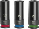 ZESTAW KLUCZY NASADOWYCH 1/2'' WHEEL IMPAKTOR C SET 1, 3SZT. WERA