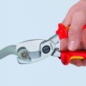NOŻYCE DO KABLI IZOLOWANE PODWÓJNE OSTRZE 200MM KNIPEX