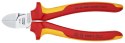 SZCZYPCE TNĄCE BOCZNE IZOLOWANE 160MM KNIPEX