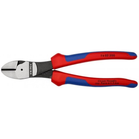 SZCZYPCE TNĄCE BOCZNE O ZWIĘKSZONYM PRZEŁOŻENIU 200MM KNIPEX