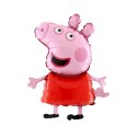 Balon Foliowy - Świnka Peppa 36 cm Grabo na patyk Balon Foliowy - Świnka Peppa 36 cm Grabo na patyk