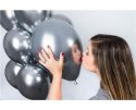 Balony lateksowe, Srebrne Shiny chrom, 33cm, 50 szt. Balony lateksowe, Srebrne Shiny chrom, 33cm, 50 szt.