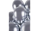 Balony lateksowe, Srebrne Shiny chrom, 33cm, 50 szt. Balony lateksowe, Srebrne Shiny chrom, 33cm, 50 szt.
