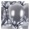 Balony lateksowe, Srebrne Shiny chrom, 33cm, 50 szt. Balony lateksowe, Srebrne Shiny chrom, 33cm, 50 szt.