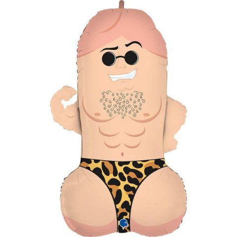Balon Foliowy Mr Dick, Penis, 91cm Balon Foliowy Mr Dick, Penis, 91cm