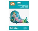 Balon foliowy SYRENKA holo 66 cm Balon foliowy SYRENKA holo 66 cm