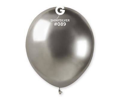 Balony AB50 Shiny Chrome małe Srebrne, 12cm, 100 szt. Balony AB50 Shiny Chrome małe Srebrne, 12cm, 100 szt.