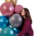 Balony lateksowe, Srebrne Shiny chrom, 47,5 cm, 25 szt. Balony lateksowe, Srebrne Shiny chrom, 47,5 cm, 25 szt.