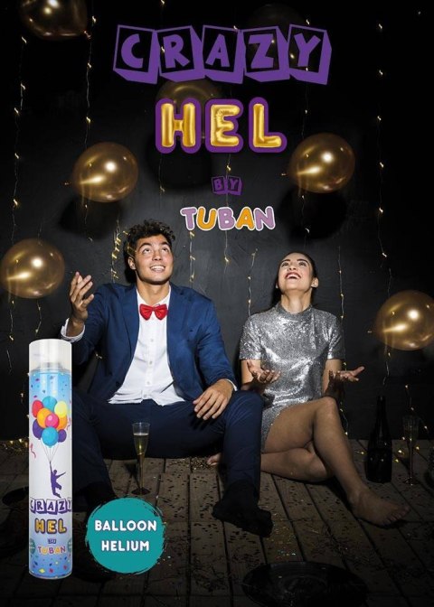 Hel w puszce z dozownikiem, 0.012m3 (12l) Hel w puszce z dozownikiem, 0.012m3 (12l)