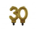 Świeczka na tort 30 urodziny, liczba „30" Świeczka na tort 30 urodziny, liczba „30"