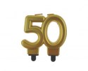 Świeczka na tort 50 urodziny, liczba „50" Świeczka na tort 50 urodziny, liczba „50"