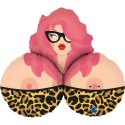 Balon Foliowy Pani Biust Cycolina Piersi, 89cm Balon Foliowy Pani Biust Cycolina Piersi, 89cm