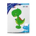Balon Foliowy - zielony Dinozaur Tyranozaur, 97 cm Grabo Balon Foliowy - zielony Dinozaur Tyranozaur, 97 cm Grabo