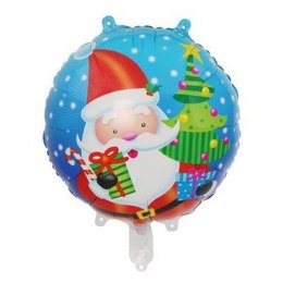 Balon foliowy Mikołaj, święta 45 cm