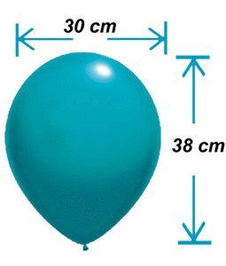 Balony lateksowe Chrome miedziane, 30cm, 50 szt. Balony lateksowe Chrome miedziane, 30cm, 50 szt.
