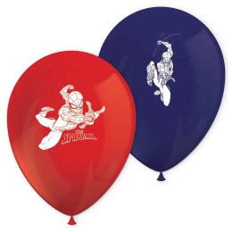 Balony lateksowe Spider-Man mix 28cm, 8 szt.