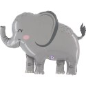 Balon Foliowy Słoń, dżungla Safari 112 cm Balon Foliowy Słoń, dżungla Safari 112 cm