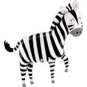 Balon Foliowy Zebra, dżungla Safari 127cm Balon Foliowy Zebra, dżungla Safari 127cm