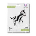 Balon Foliowy Zebra, dżungla Safari 127cm Balon Foliowy Zebra, dżungla Safari 127cm