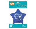 Balon Foliowy gwiazdka, Kocham Cię Tato, 44cm Balon Foliowy gwiazdka, Kocham Cię Tato, 44cm