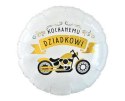 Balon Foliowy okrągły, Kochanemu dziadkowi 46cm Balon Foliowy okrągły, Kochanemu dziadkowi 46cm