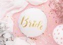 Balon foliowy Bride to be, biało-złoty 45 cm Balon foliowy Bride to be, biało-złoty 45 cm