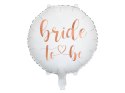 Balon foliowy Bride to be, rose gold 45 cm Balon foliowy Bride to be, rose gold 45 cm