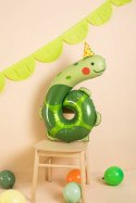 Balon foliowy Cyfra 6 - Żółw, 96 cm Balon foliowy Cyfra 6 - Żółw, 96 cm