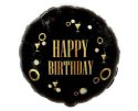 Balon foliowy Happy Birthday (B&G Party), 46cm Balon foliowy Happy Birthday (B&G Party), 46cm