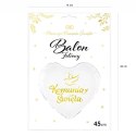 Balon foliowy Komunia Święta, gołąbek 45 cm Balon foliowy Komunia Święta, gołąbek 45 cm