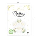Balony Pierwsza Komunia Święta eukaliptus 30cm, 6 szt. Balony Pierwsza Komunia Święta eukaliptus 30cm, 6 szt.
