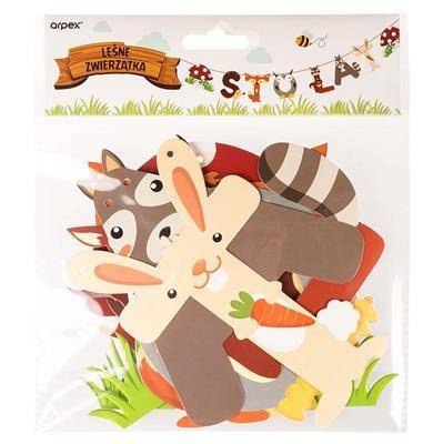 Girlanda Sto lat - Leśne zwierzątka woodland 250cm Girlanda Sto lat - Leśne zwierzątka woodland 250cm