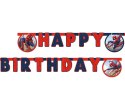 Girlanda, baner Happy birthday Spiderman 230 cm Girlanda, baner Happy birthday Spiderman 230 cm