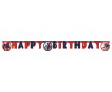 Girlanda, baner Happy birthday Spiderman 230 cm Girlanda, baner Happy birthday Spiderman 230 cm