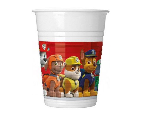 Kubeczki plastikowe Psi Patrol 200ml, 8 szt. Kubeczki plastikowe Psi Patrol 200ml, 8 szt.