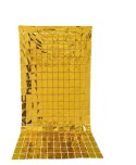 Kurtyna panelowa 200x100 cm błyszcząca złota Kurtyna panelowa 200x100 cm błyszcząca złota