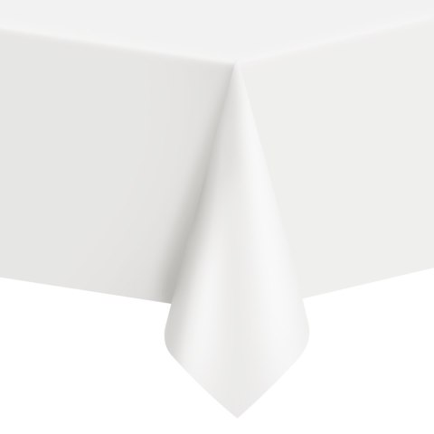 Obrus foliowy biały 274 x 137 cm Obrus foliowy biały 274 x 137 cm